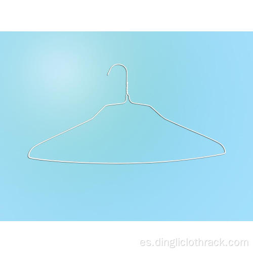 Percha ecológica para camisa en polvo blanco